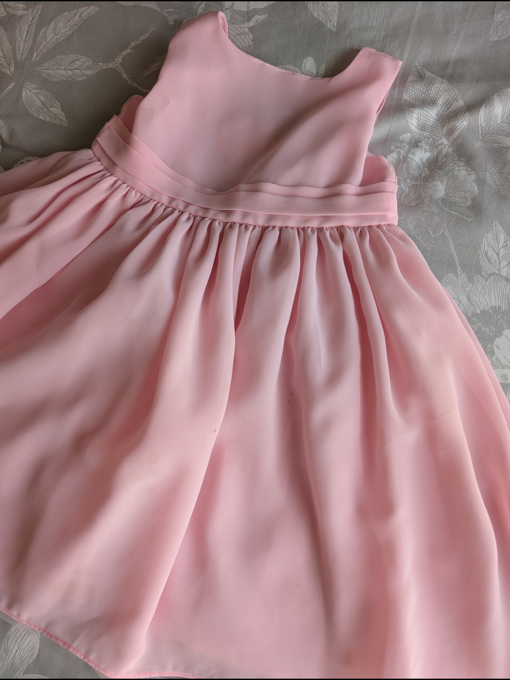 Gymboree Soft Pink Chiffon Sleeveless Dress